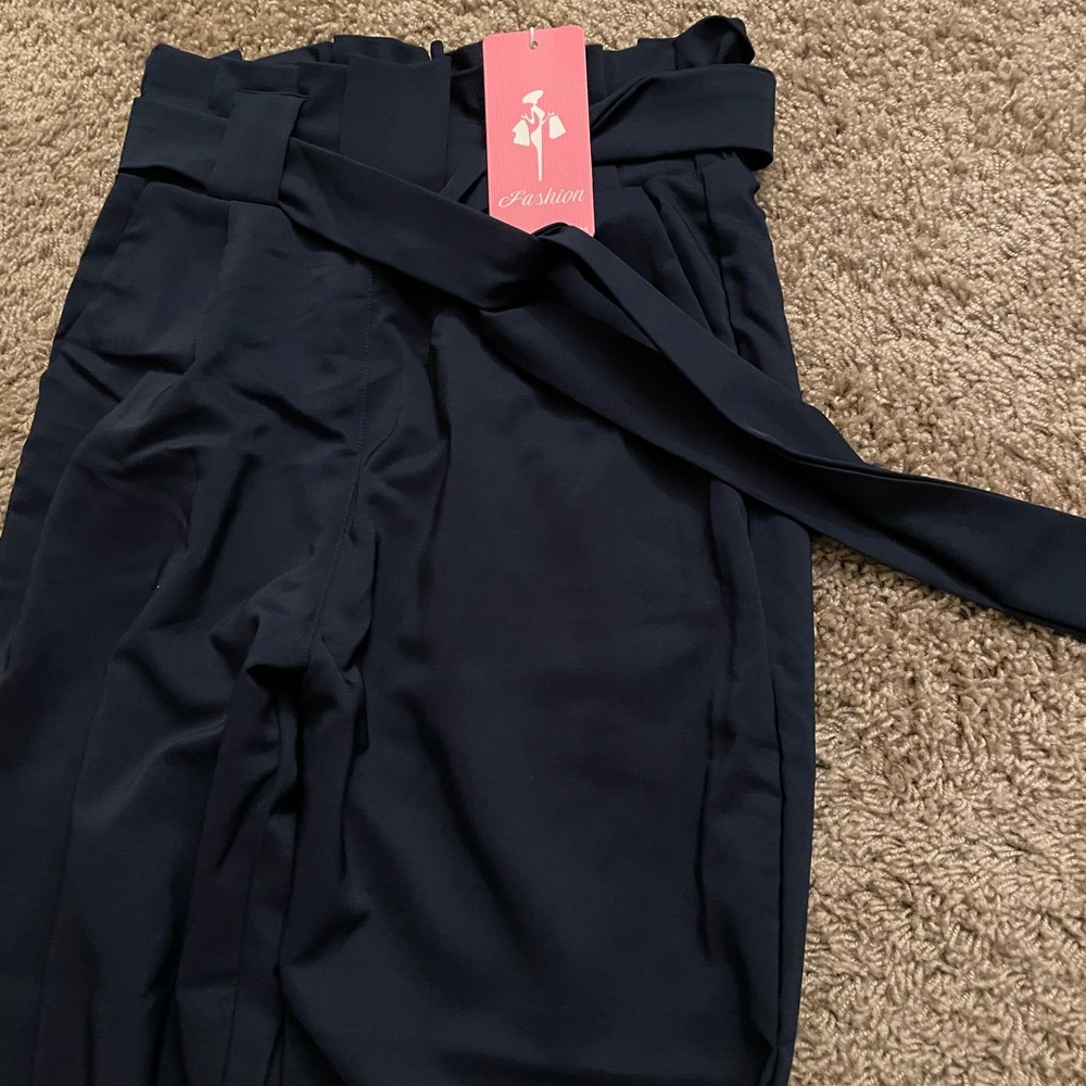 Paper bag pants